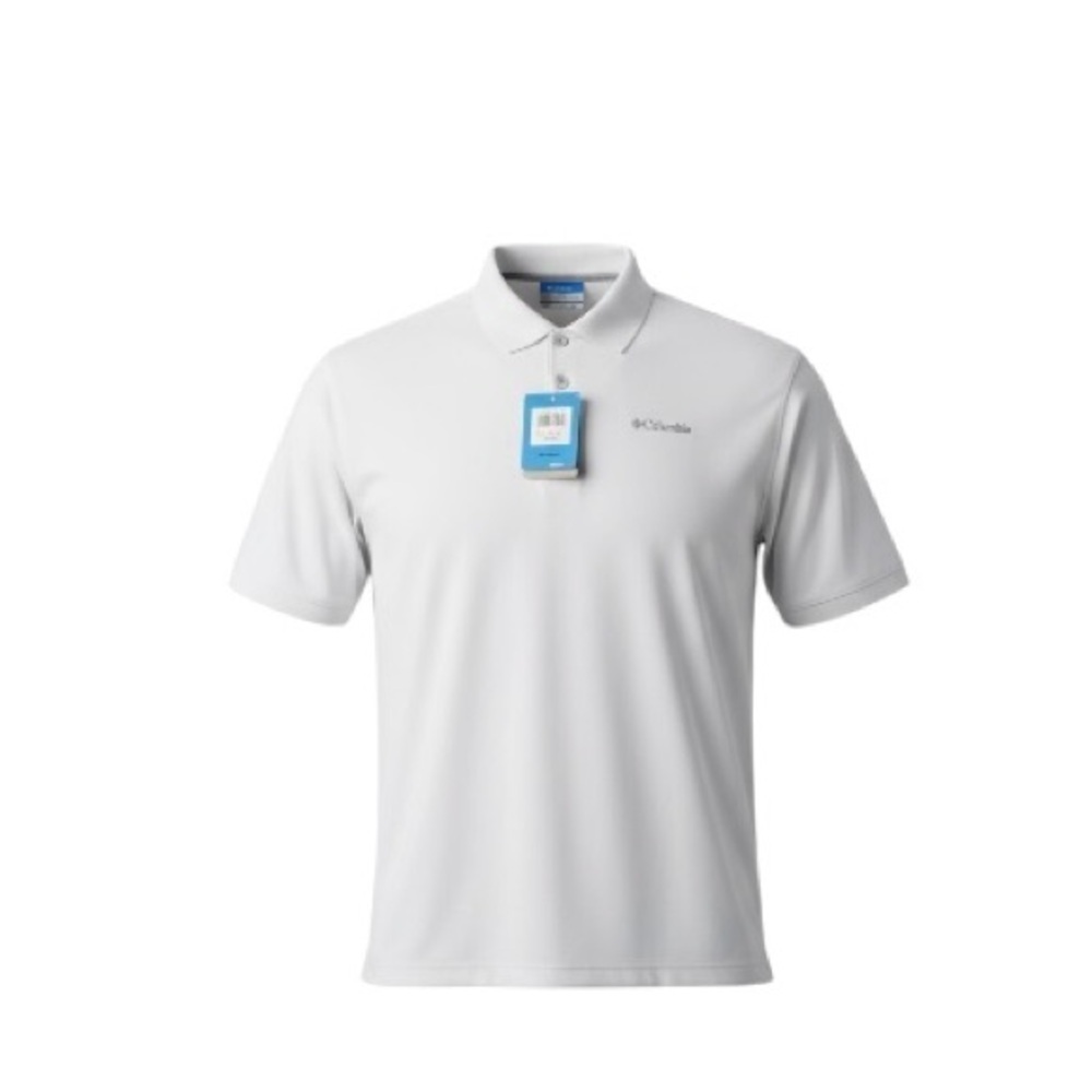 New Columbia Sportswear Utilizer Polo Golf Shirt Mens Size 4XT White Athletic